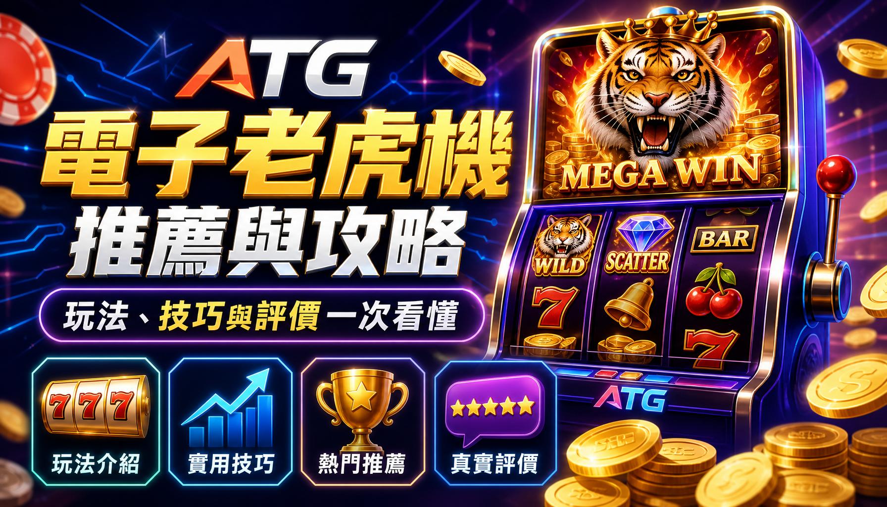 ATG電子老虎機推薦與攻略:玩法、技巧與評價一次看懂
