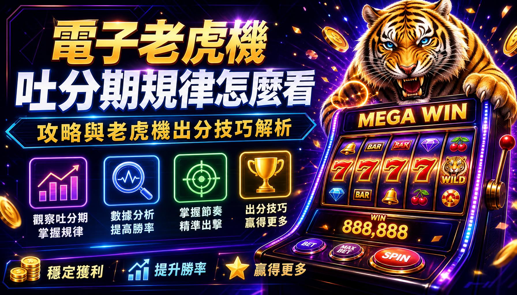 電子老虎機吐分期規律怎麼看 攻略與老虎機出分技巧解析