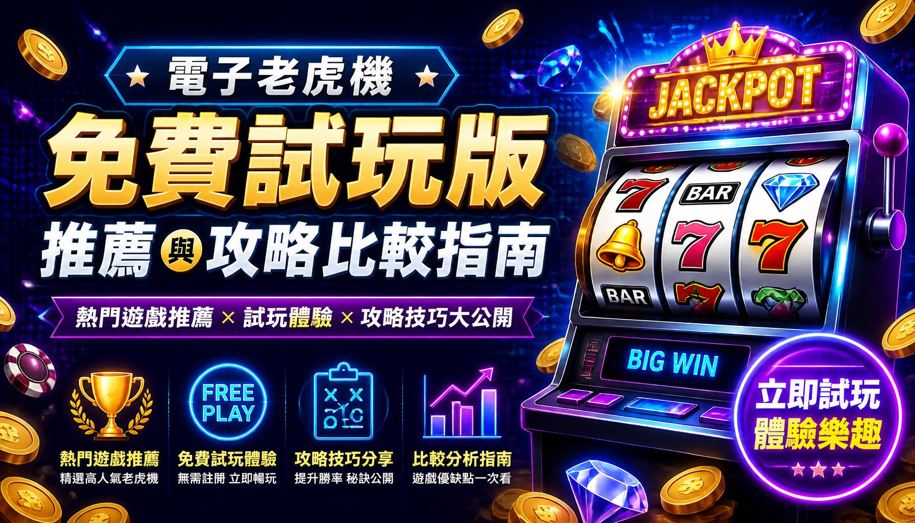 電子老虎機免費試玩版推薦與攻略比較指南
