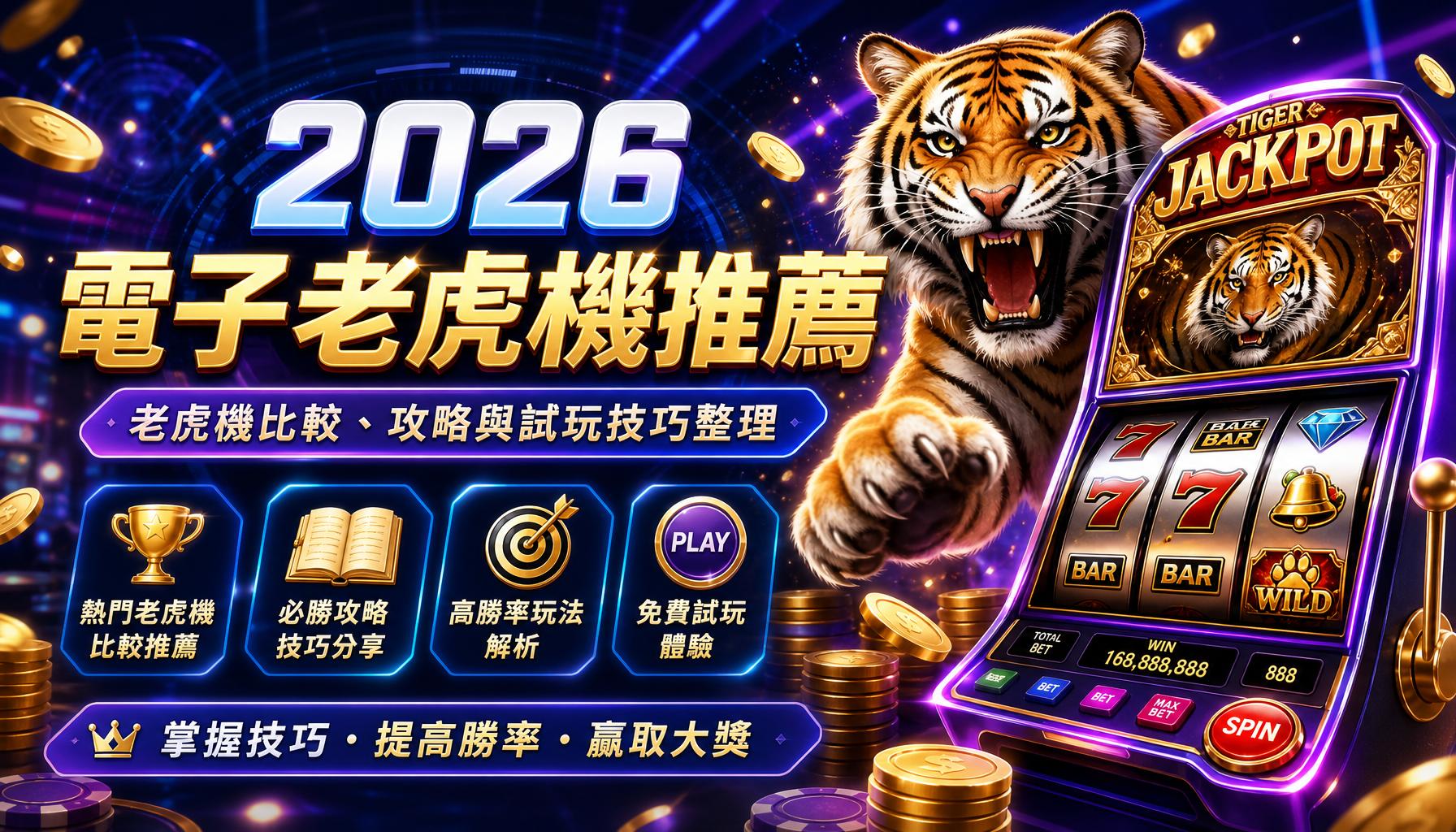 2026電子老虎機推薦:老虎機比較、攻略與試玩技巧整理